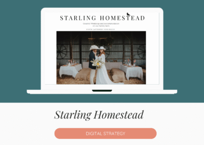 Starling Homestead – Digital Strategy