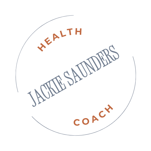 Green circular logo with cream lettermark JS Design