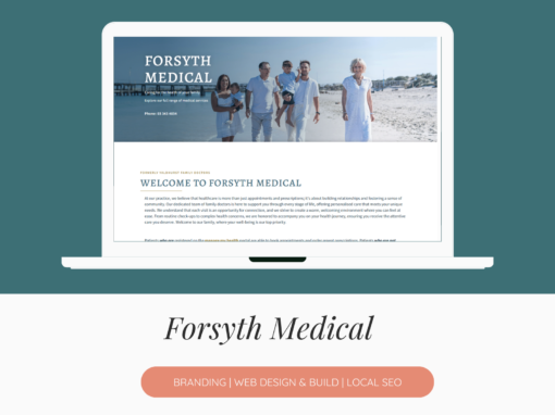 Forsyth Medical – Branding, Website, Local SEO